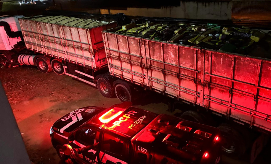 PCPR apreende 6,39 toneladas de cocaína no primeiro semestre, 129% a mais que o mesmo período do ano passado