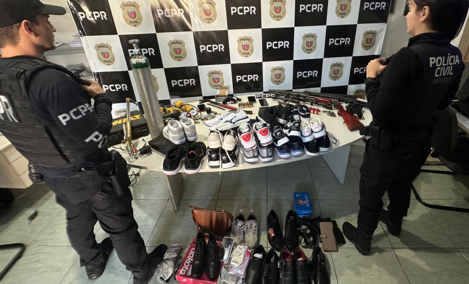 PCPR prende quatro integrantes de organização criminosa ligada a furtos e roubos em Piraquara