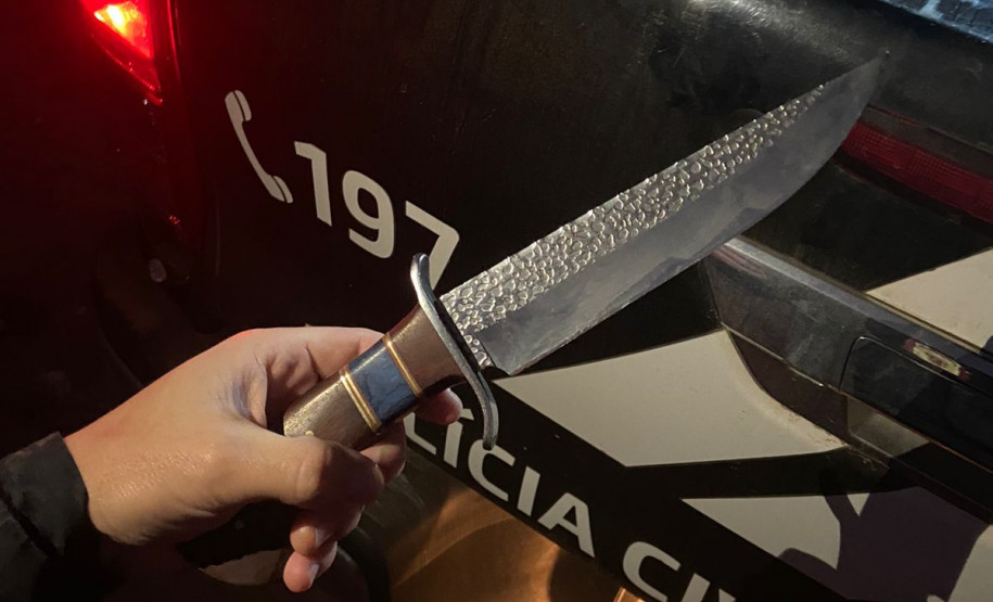 PCPR prende homem por tentativa de homicídio ocorrida em bar na zona rural de Castro