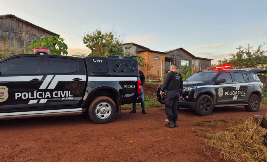 PCPR e PMPR cumprem nove mandados judiciais contra grupo ligado ao tráfico de drogas no Sudoeste do Estado