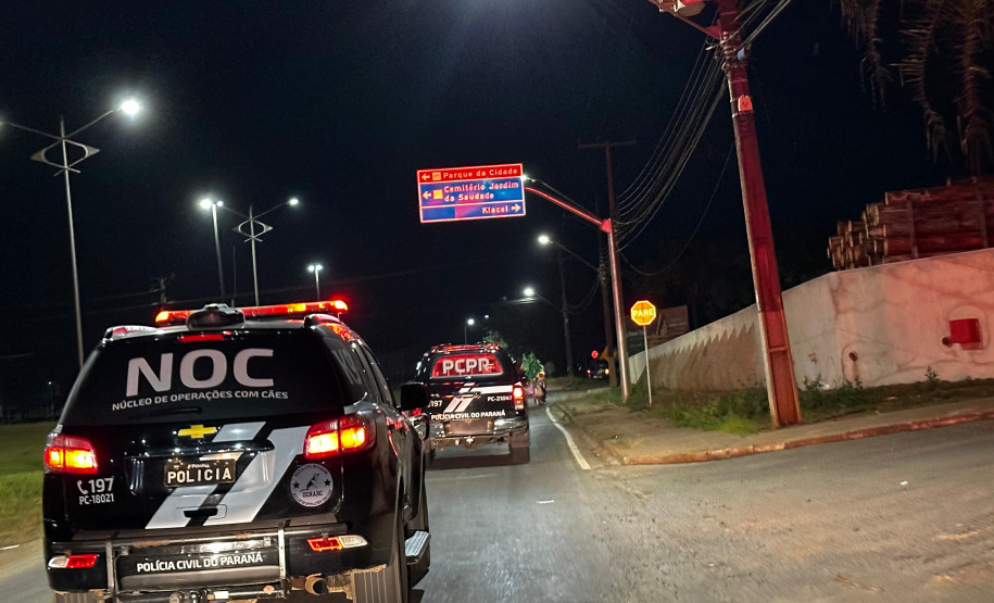 PCPR prende nove integrantes de organização criminosa ligada ao tráfico de drogas e homicídios em Ortigueira