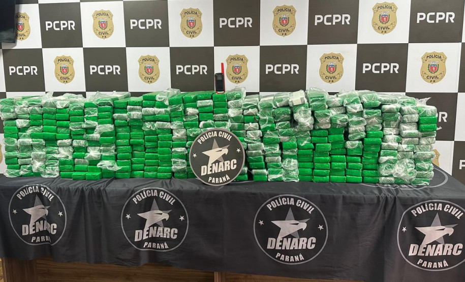 PCPR, PMPR e GM apreendem 211 quilos de maconha em São Luiz do Purunã