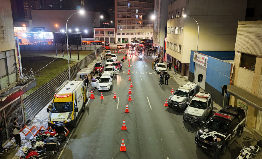 PCPR participa da Operação Lei Seca em Curitiba