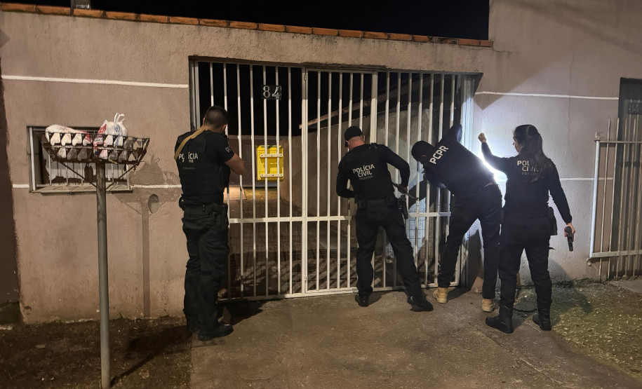 PCPR prende quatro integrantes de organização criminosa ligada a furtos e roubos em Piraquara