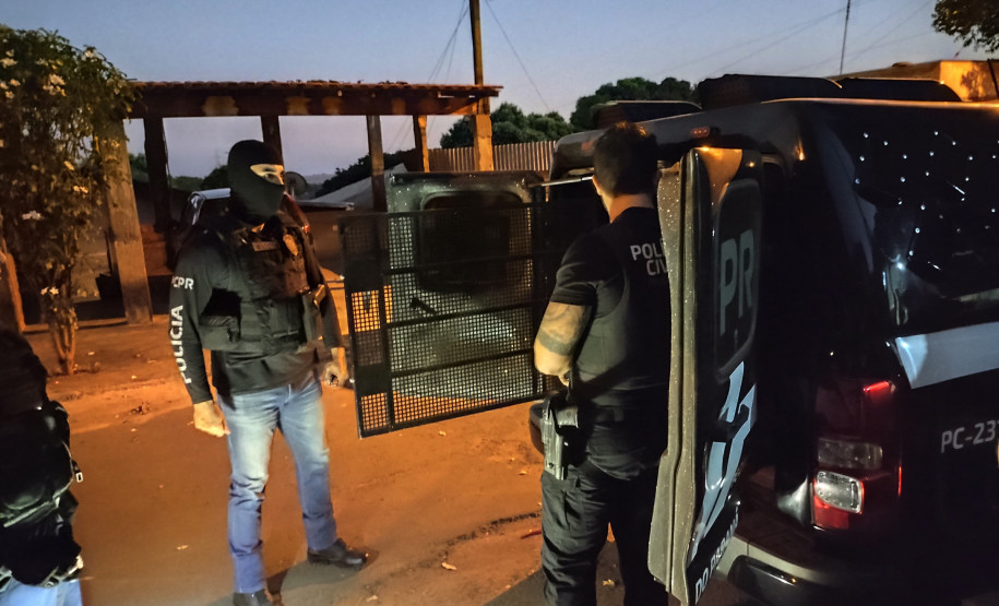 PCPR e PMPR prendem prendem suspeitos de tentativa de homicídio em Colorado