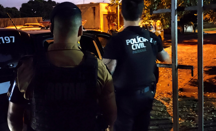 PCPR e PMPR prendem prendem suspeitos de tentativa de homicídio em Colorado