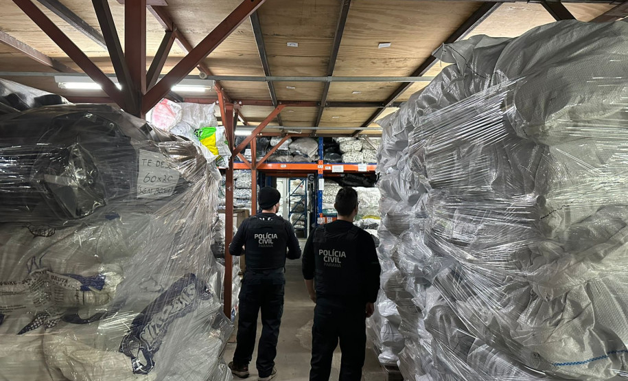 PCPR apreende documentos e computadores em operação contra suspeitos de fraude à licitação