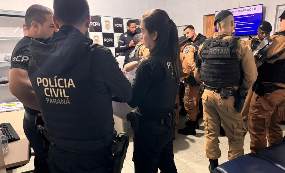 PCPR prende oito integrantes de organização criminosa ligada ao tráfico de drogas na RMC