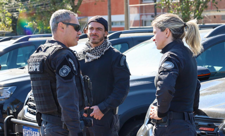 PCPR entrega 70 viaturas novas para diversas delegacias do estado