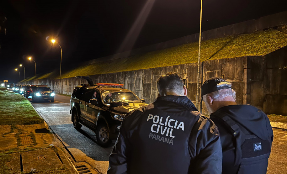 PCPR prende 41 pessoas em megaoperação contra o tráfico de drogas no litoral do Paraná