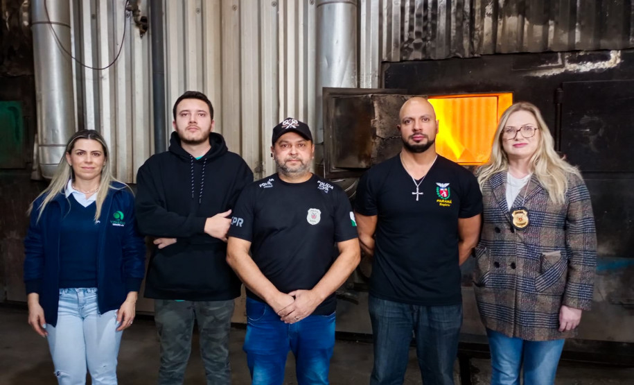 PCPR incinera 5,5 quilos de drogas em Sengés