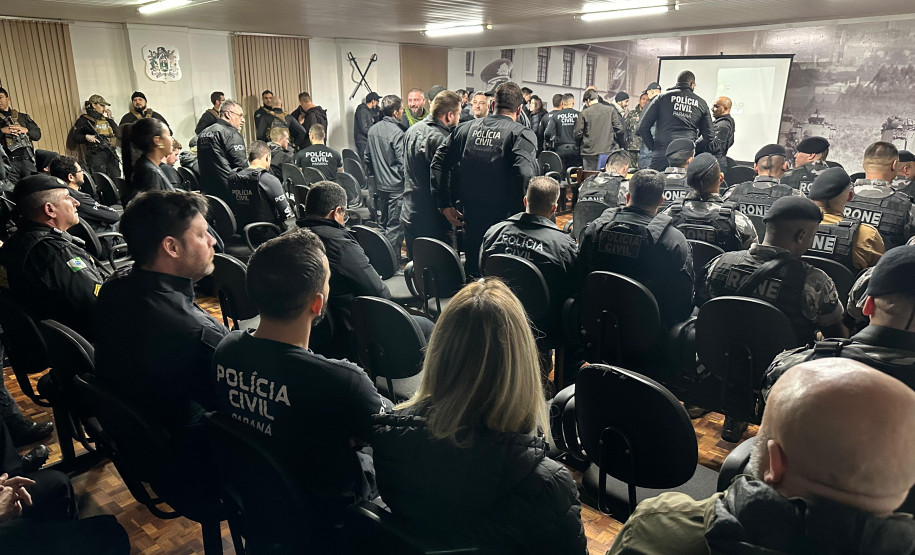 PCPR e PMPR deflagram operação contra organização criminosa ligada ao tráfico de drogas em Palmeira