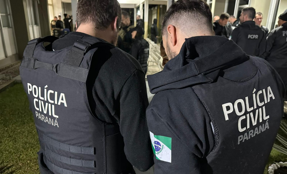 PCPR realiza operação contra organização criminosa especializada em furto de cabos telefônicos