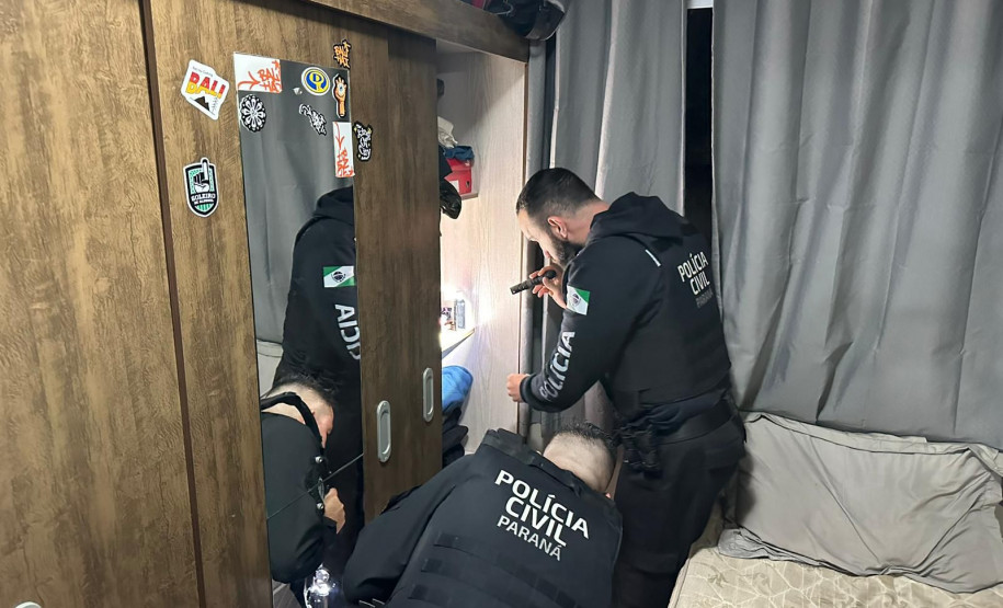 PCPR realiza operação contra organização criminosa especializada em furto de cabos telefônicos