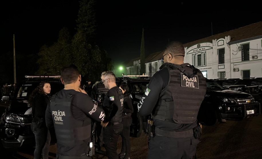PCPR e PMPR deflagram operação contra organização criminosa ligada ao tráfico de drogas em Palmeira