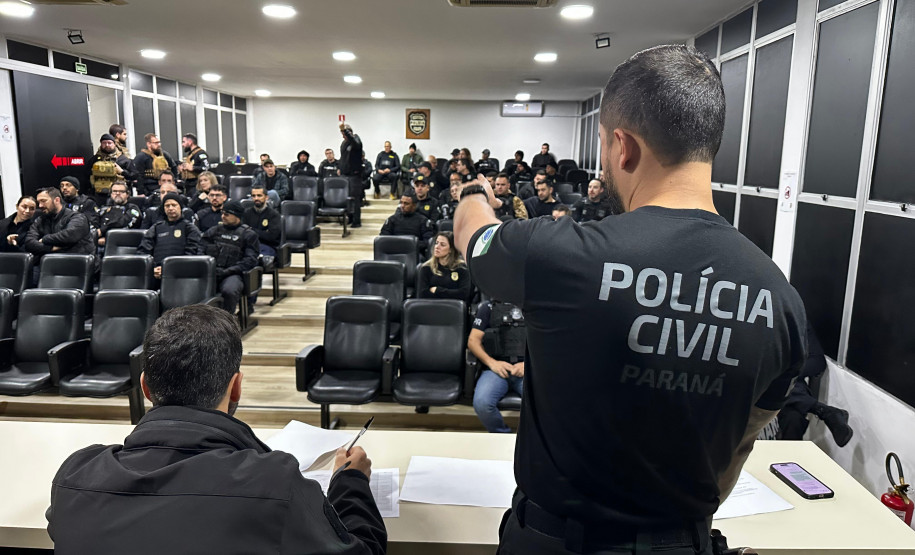 PCPR prende 20 integrantes de organização criminosa em realiza megaoperação deflagrada em quatro estados brasileiros