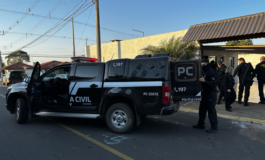 PCPR deflagra operação contra tráfico de drogas e comércio ilegal de armas em Teixeira Soares