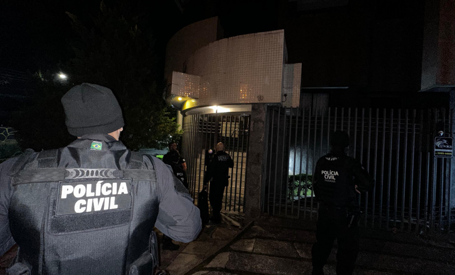 PCPR prende 20 integrantes de organização criminosa em realiza megaoperação deflagrada em quatro estados brasileiros