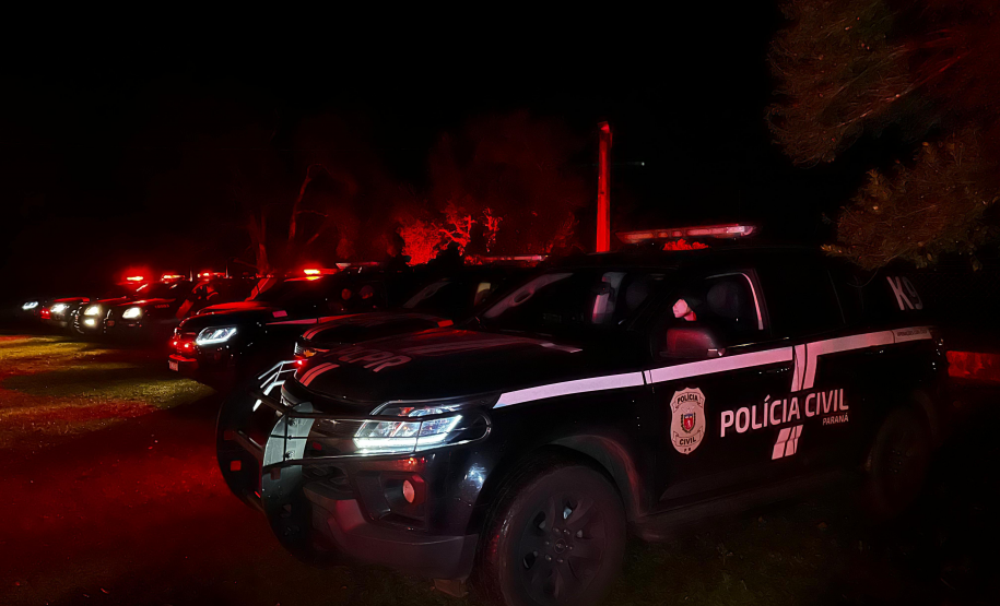 PCPR deflagra operação contra tráfico de drogas e comércio ilegal de armas em Teixeira Soares