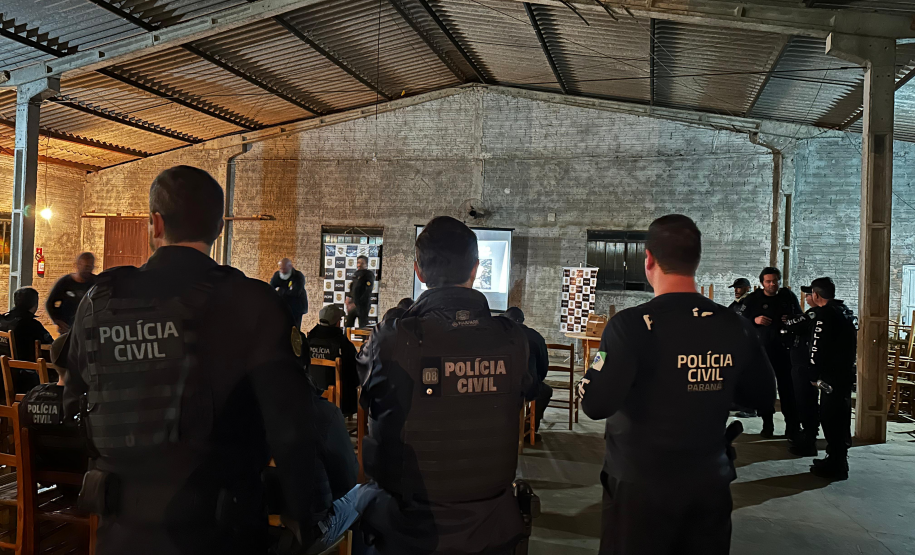 PCPR deflagra operação contra tráfico de drogas e comércio ilegal de armas em Teixeira Soares