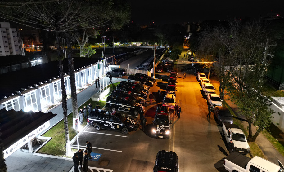 PCPR prende 41 pessoas em megaoperação contra o tráfico de drogas no litoral do Paraná