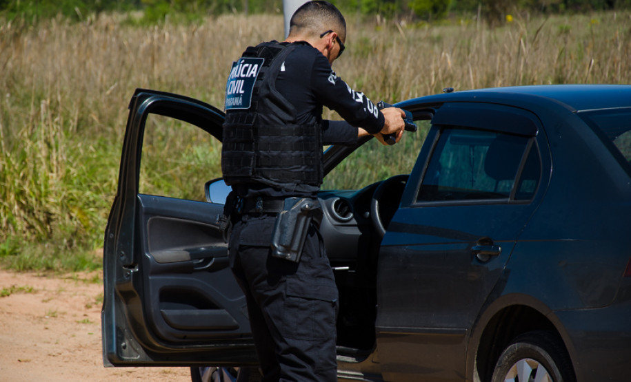 PCPR e PCMS prendem homem que estava foragido há 21 anos por homicídio em Laranjal