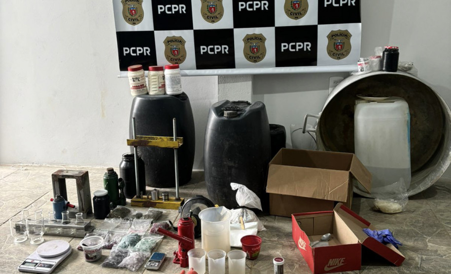 PCPR prende em flagrante quatro pessoas por tráfico de drogas e associação para o tráfico em Rio Negro