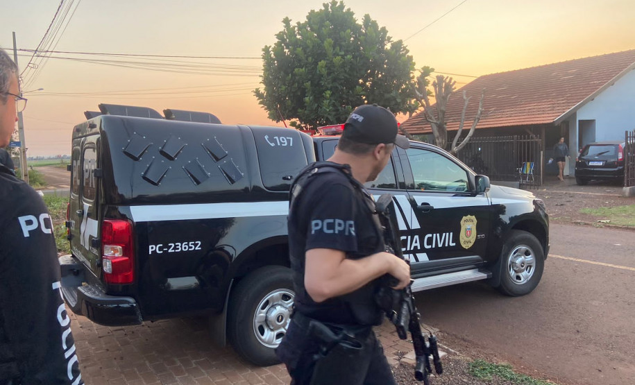 PCPR prende 14 integrantes de organização criminosa envolvida em tráfico de drogas e comércio ilegal de armas de fogo no Oeste do Estado