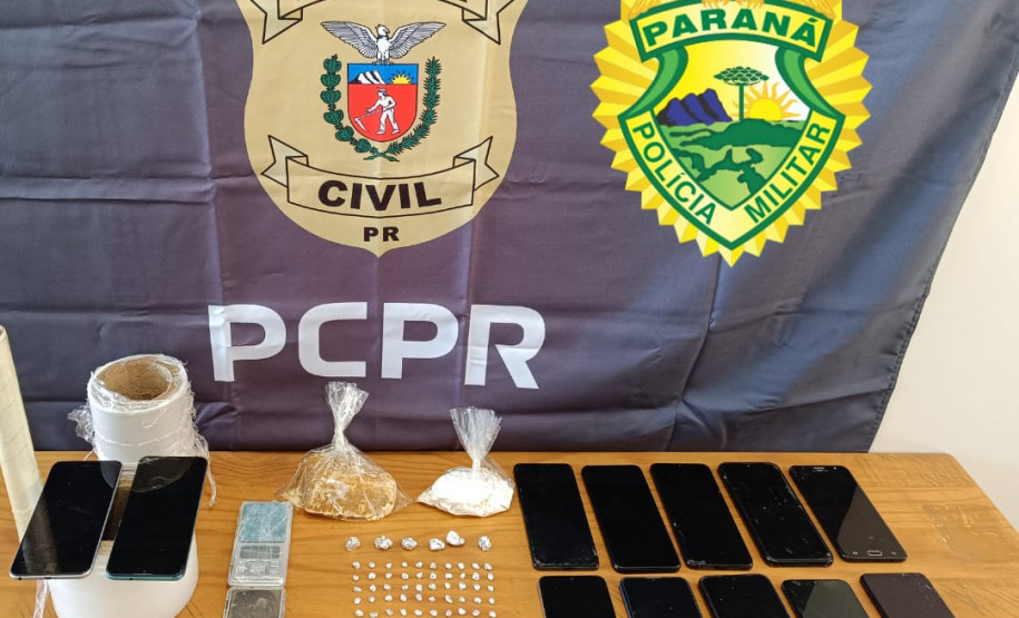 PCPR prende quatro pessoas por tráfico de drogas em Rio Negro