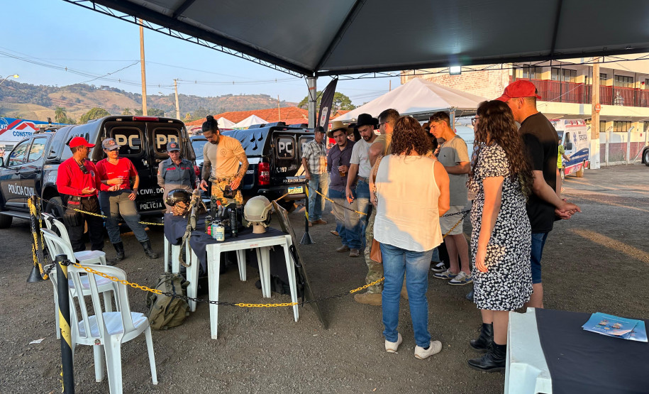 PCPR na Comunidade leva serviços de polícia judiciária, orientações e exposições para mais de 6 mil pessoas em quatro municípios