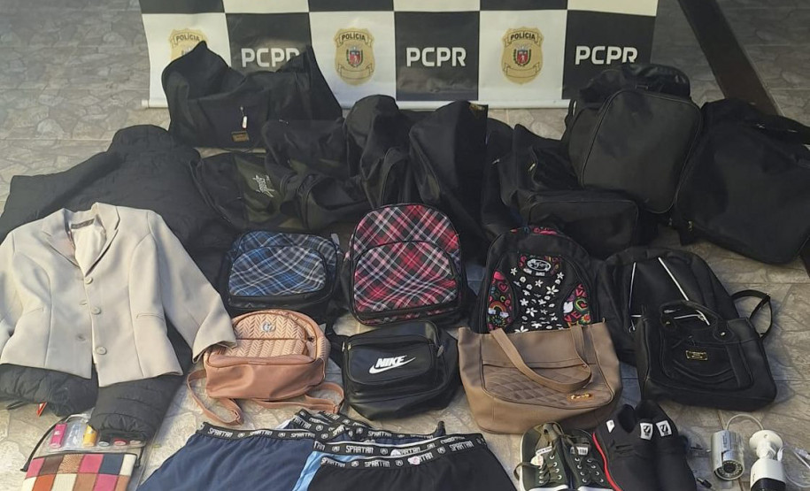 PCPR prende mulher por receptação de produtos furtados em Campina Grande do Sul