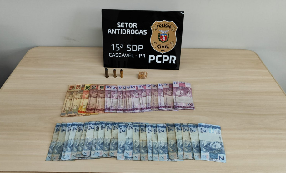 PCPR prende mulher por tráfico de drogas e posse ilegal de munição em Cascavel