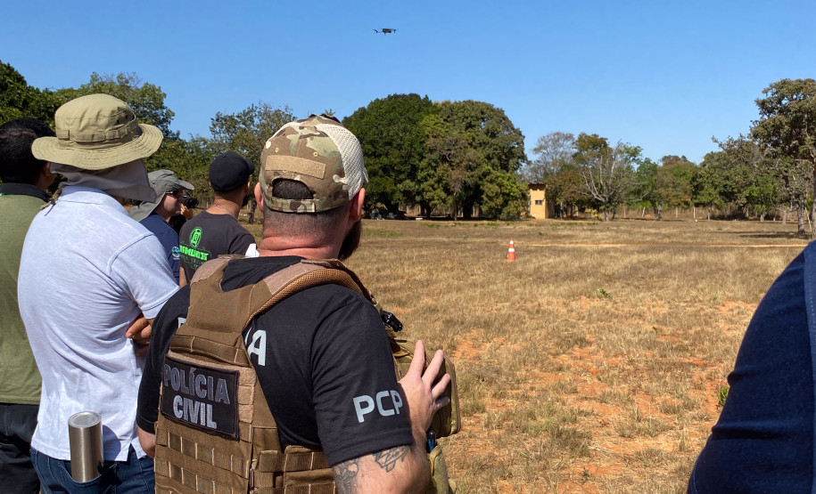 PCPR participa de curso de pilotagem de drones em Brasília