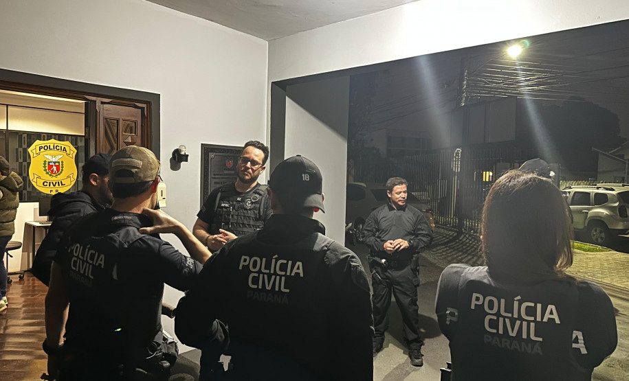 PCPR prende quatro integrantes de organização criminosa envolvida em roubos de cargas na RMC e no Litoral