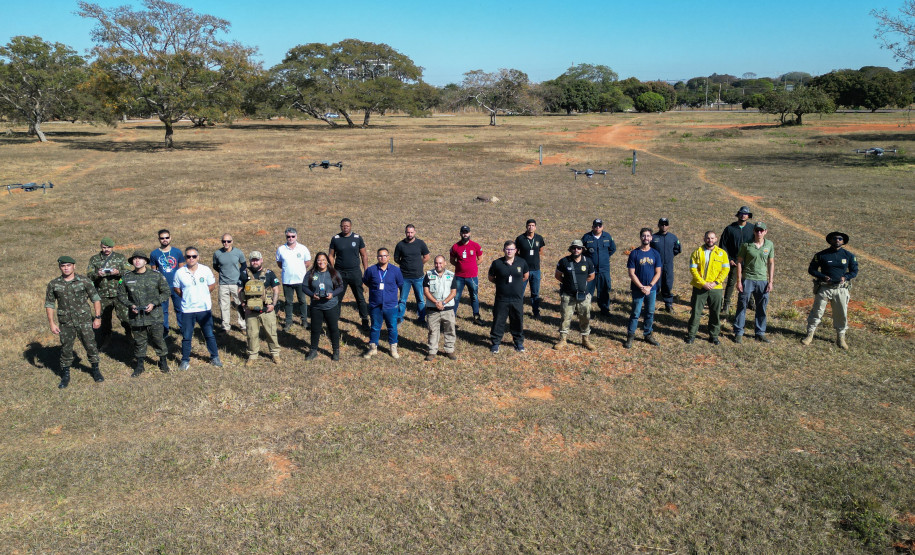PCPR participa de curso de pilotagem de drones em Brasília