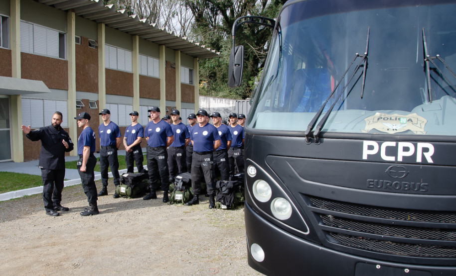 PCPR inicia 7º Curso de Operações Policiais