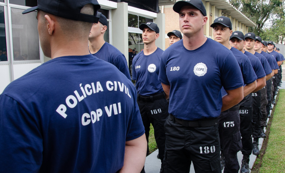 PCPR inicia 7º Curso de Operações Policiais
