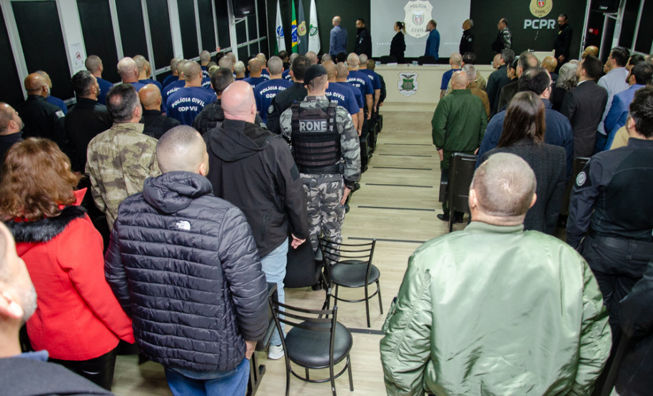 PCPR inicia 7º Curso de Operações Policiais