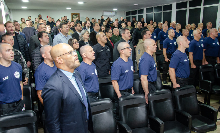 PCPR inicia 7º Curso de Operações Policiais