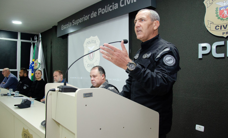 PCPR inicia 7º Curso de Operações Policiais