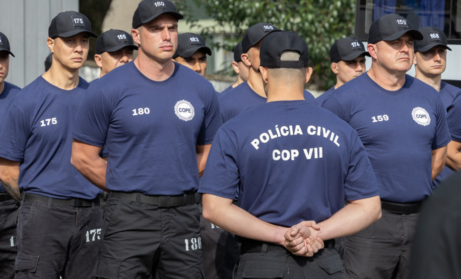 PCPR inicia 7º Curso de Operações Policiais