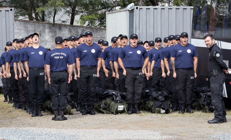 PCPR inicia 7º Curso de Operações Policiais