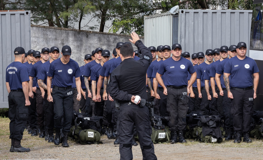 PCPR inicia 7º Curso de Operações Policiais