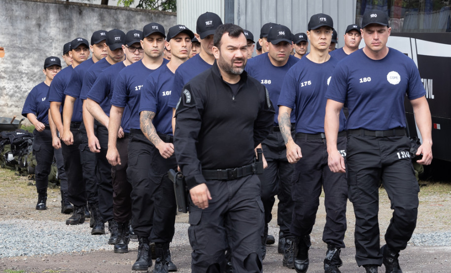 PCPR inicia 7º Curso de Operações Policiais