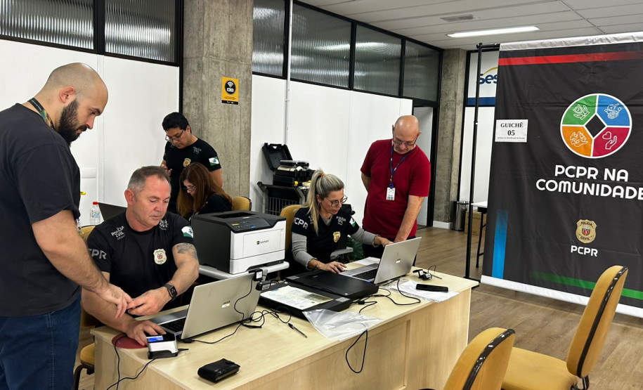 PCPR na Comunidade leva serviços de polícia judiciária e orientações para mais de 2,5 mil pessoas em Curitiba e no Norte do Estado