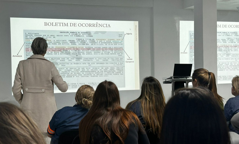 PCPR ministra palestra sobre violência doméstica contra mulher