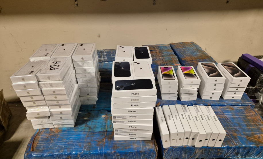 PCPR e PMPR prendem seis pessoas e apreendem 544 eletrônicos durante operação em Marechal Cândido Rondon