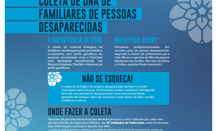 Paraná participa de mobilização nacional de identificação de pessoas desaparecidas