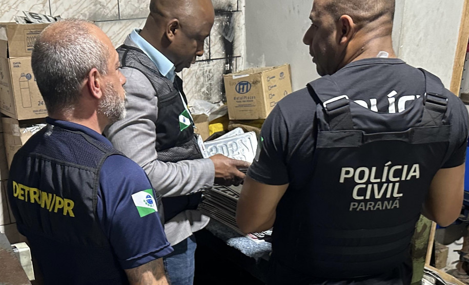 PCPR e Detran-PR deflagram ação contra empresas de emplacamento de veículos