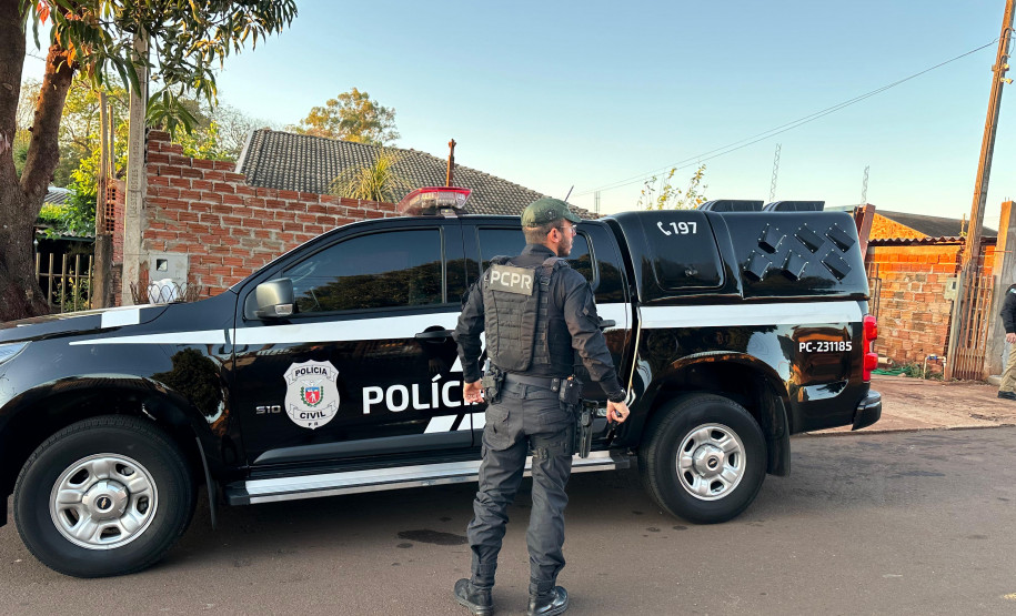 PCPR prende 57 pessoas em operações simultâneas contra o crime organizado